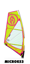 MicroKS3 - high performance windsurf sail for kids - Hot Sails Maui