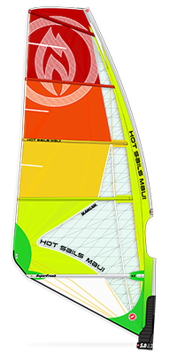 Hot Sails Maui - Custom Colored Wave Windsurf sail