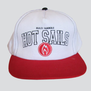 Hot Sails Trucker Cap White