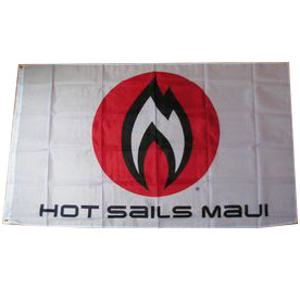 Hot Sails Maui Flame Flag
