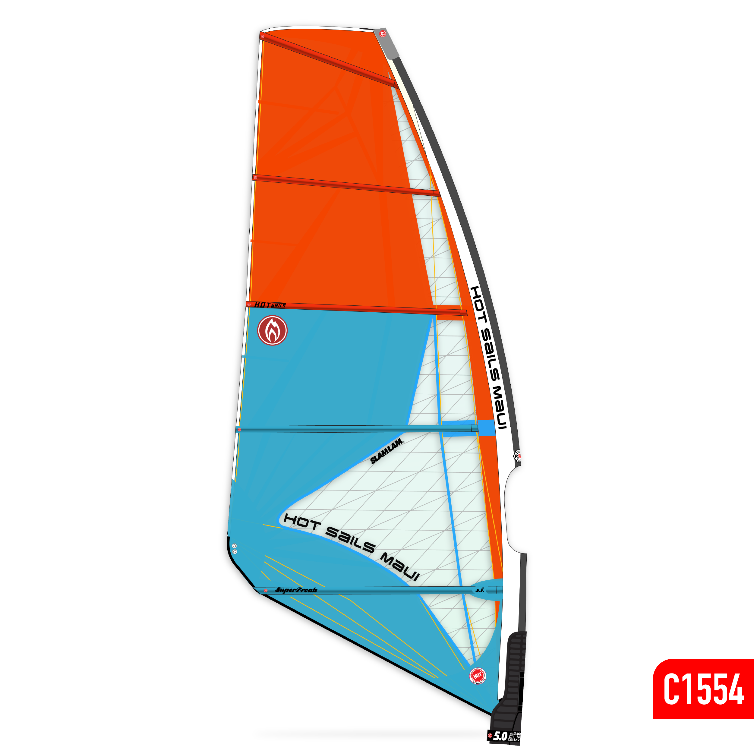 New Superfreak Maui Edition C1554ME Sail