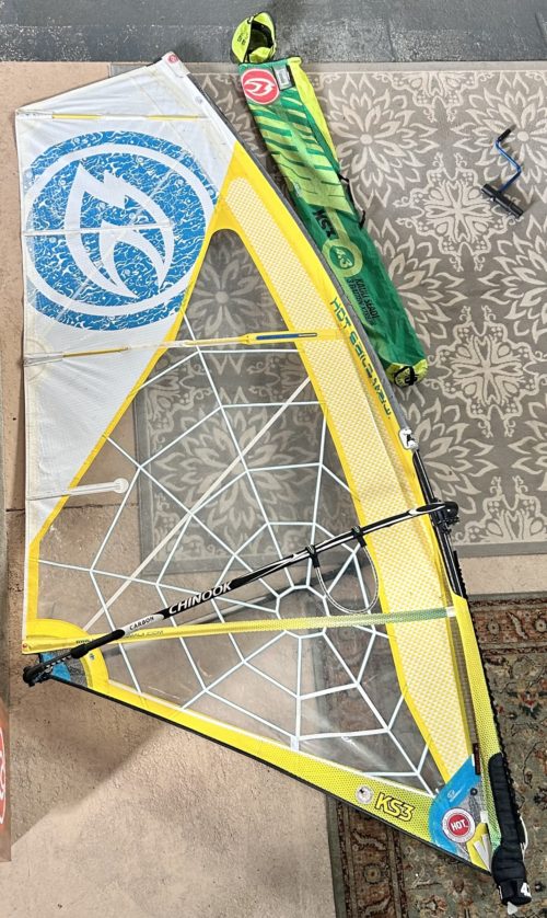 Used KSSpider 4.3 windsurf sail #5278
