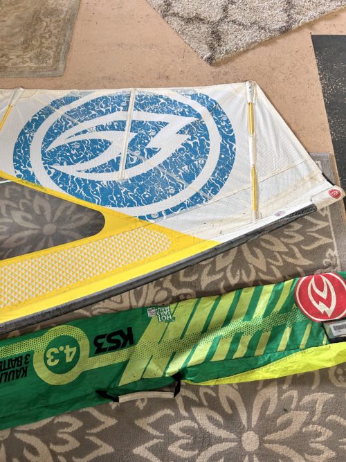 Used KSSpider 4.3 windsurf sail #5278 - Image 5